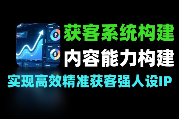 2026获客系统从文案视频基本功到强IP品牌构建